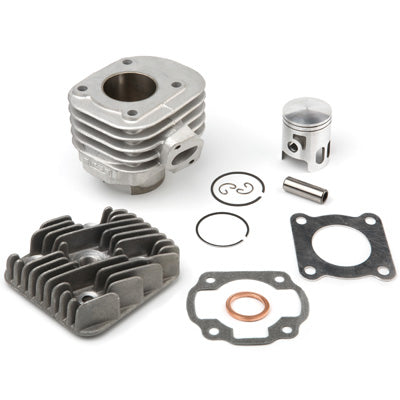 HAUT MOTEUR SCOOT ADAPTABLE MBK 50 OVETTO 2T, MACH G-YAMAHA 50 NEOS 2T, JOG-APRILIA 50 SR-MALAGUTI 50 F10, F12  -ALU NIKASIL AIRSAL-