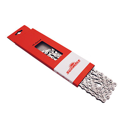 BICYCLE CHAIN ​​12V. MTB SUNRACE CN12S SILVER 126 LINKS