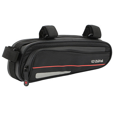 ZEFAL Z FRAME 1.3L BLACK BICYCLE FRAME BAG VELCRO MOUNTING