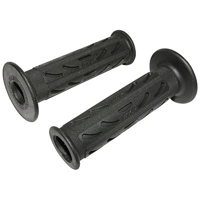 REVETEMENT POIGNEE PROGRIP MOTO ON ROAD 723 SIMPLE DENSITE NOIR OPEN END 125mm (PAIRE)