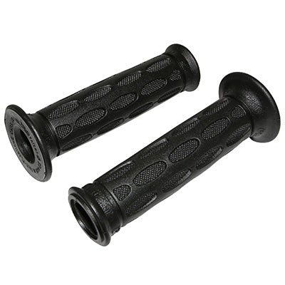 PROGRIP MOTO ON ROAD 713 SINGLE DENSITY BLACK OPEN END HANDLE COATING 125mm (PAIR)