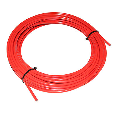 REMSCHEDE FIBRAX ROOD 5mm (15M ROL) MET TEFLON VOERING