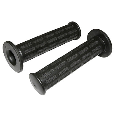 DOMINO MOTO ON ROAD GRIP BEDEKKING 1082 JAPAN STIJL ZWART GESLOTEN EINDE 134mm (PAAR)