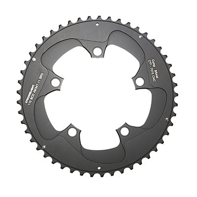 ROAD CHAINRING 5BRA D.110 STRONGLIGHT CT2 SRAM 49TTS OUTER BLACK FOR RED-FORCE-RIVAL 11V. (FOR INTERNAL 34TTS)