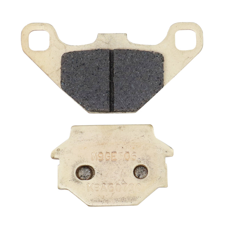 PLAQUETTE DE FREIN CL BRAKES POUR APRILIA 350-600 TUAREG AR - HUSQVARNA 350-410-510-610 TE AR, 125-250-360 WR AR - KAWASAKI 400-500 KLE AR  (1 JEU DE 2 PLAQUETTES) (2306 A3+ TOURING METAL FRITTE)