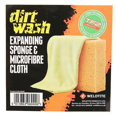 EPONGE ET LINGETTES MICROFIBRE WELDTITE DIRTWASH