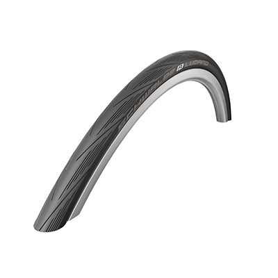 WEGBAND 700 X 28 SCHWALBE LUGANO2 ZWART TR (28-622)