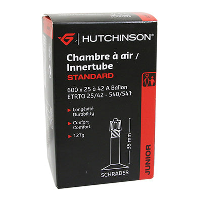 FIETSLUCHTBUIS 600 x 28-42A HUTCHINSON STANDAARD KLEP 35mm 127g