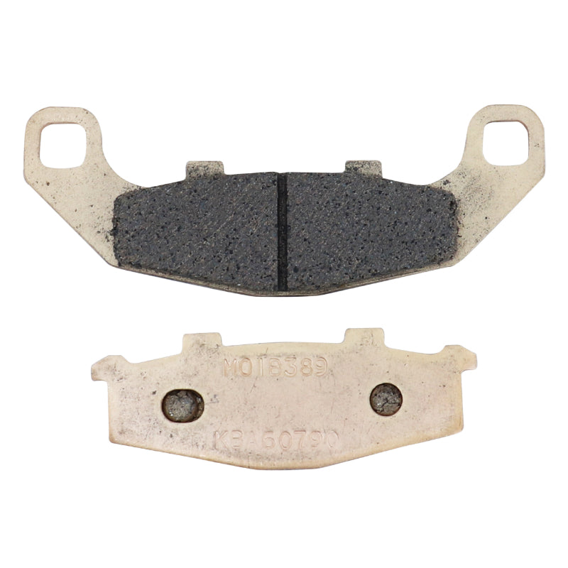 PLAQUETTE DE FREIN CL BRAKES POUR KAWASAKI 250-500 EX, 400 GPX, 400-500 GPZ, 550-750 ZEPHIR, 400 ZR AV, 400 ZX-4 AV-AR - SUZUKI 250 ZXR AV-AR, 1100 GSX AR (1 JEU DE 2 PLAQUETTES) (2389 A3+ TOURING METAL FRITTE)