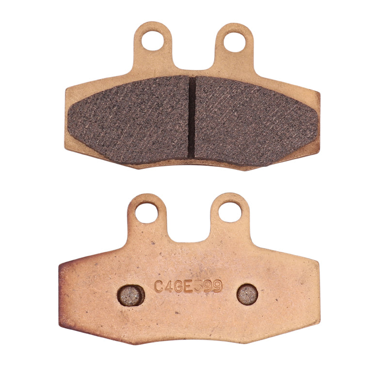 PLAQUETTE DE FREIN CL BRAKES POUR KTM 125-250-300 EXC 1990+, 125-250-350 GS 1988+, 125-250-350-500-600 MX 1988+ AV+AR (1 JEU DE 2 PLAQUETTES) (2399 X59 CROSS METAL FRITTE)