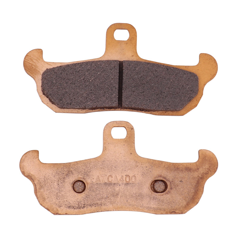 PLAQUETTE DE FREIN CL BRAKES POUR HUSQVARNA 350-410-510-610 TE, 125-250 CR, 510-610 TC, 125-250-360-400 WR - APRILIA 125-350-600 TUAREG - HUSABERG 350 TE  AV (1 JEU DE 2 PLAQUETTES) (2400 MX10)