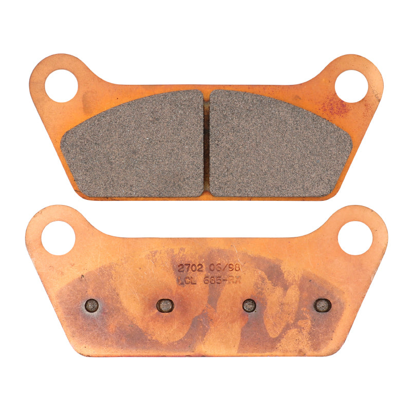 PLAQUETTE DE FREIN CL BRAKES POUR HARLEY-DAVIDSON 1200 FLH 1980+, 1340 FLH 1981+, 1340 FLT 1980+1985, 1340 FLHT 1984+  AR (1 JEU DE 2 PLAQUETTES) (2702 RX3 CUSTOM METAL FRITTE)