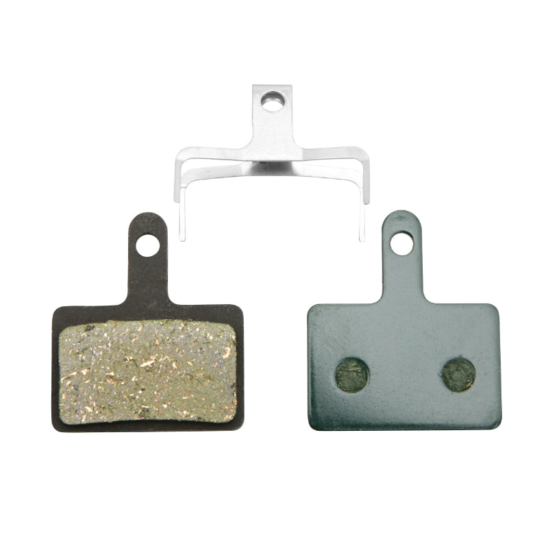 SHIMANO DEORE M515,M525,M495,M475,M465,M486 (NEWTON ORGANIC) MTB BRAKE PADS (PAIR ON CARD) - E-BIKE COMPATIBLE