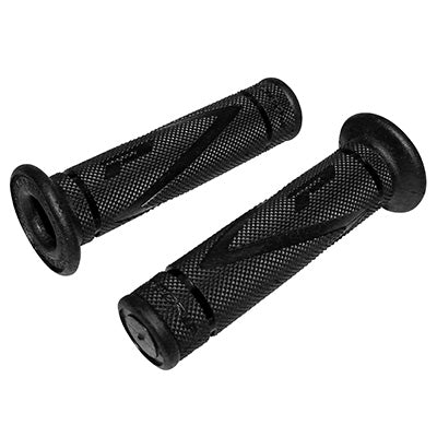 REVETEMENT POIGNEE PROGRIP MOTO ON ROAD 837 SIMPLE DENSITE NOIR CLOSED END 122mm (PAIRE)