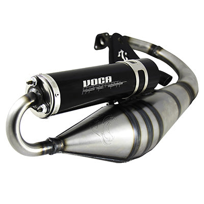 SCOOT VOCA SABOTAGE V2 EXHAUST FOR MBK 50 BOOSTER, STUNT-YAMAHA 50 BWS, SLIDE-APRILIA 50 SR (BLACK SIL)