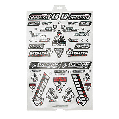 AUTOCOLLANT-STICKER VOCA RACING (PLANCHE 600x380 mm - 46 STICKERS)