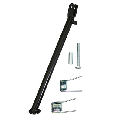 BEQUILLE 50 A BOITE LATERALE ADAPTABLE SHERCO 50 NOIR (L 320mm)  -SELECTION P2R-