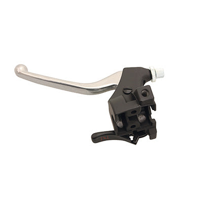 CLUTCH LEVER HANDLE 50 A DOMINO GEARBOX ADAPTABLE RIEJU 50 MRT BLACK-POLISHED