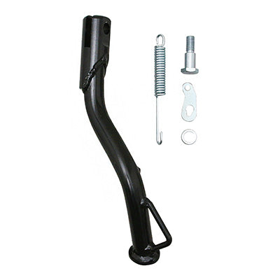 BEQUILLE 50 A BOITE LATERALE ADAPTABLE PEUGEOT 50 XR7 NOIR  -SELECTION P2R-