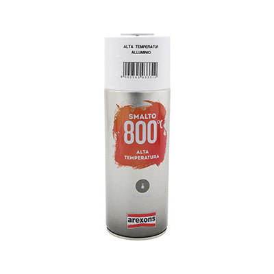 BOMBE DE PEINTURE AREXONS PRO HAUTE TEMPERATURE 800°C ALU AEROSOL 400 ml (3331)