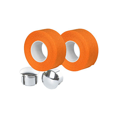 HANDLEBAR TAPE - VELOX TRESSOSTAR 90 COTTON ORANGE HANGER 20mm x 2.80M (SOLD IN BLISTER PACKS OF 2) -HANDLEBAR TAPE-