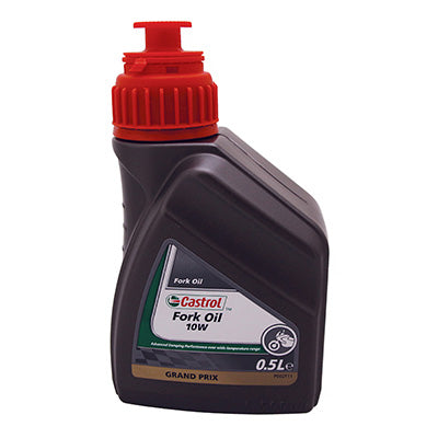 HUILE DE FOURCHE-SUSPENSION CASTROL 10W FORK OIL  (500 ml)