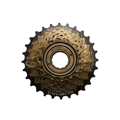 ROUE LIBRE  7V. SHIMANO 14-28 BRONZE-NOIR