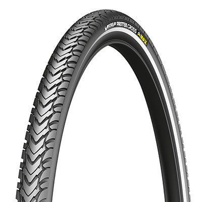 VTC CROSS 700 X 32 MICHELIN PROTEK CROSS BLACK TR TIRE (28-29 x 1.35) (32-622) REFLEX SIDEWALL