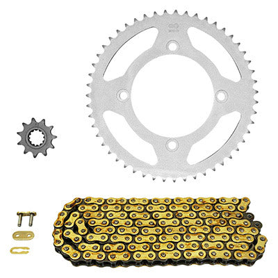 KIT CHAINE ADAPTABLE BETA 50 RR 2006+2011, RR ENDURO STANDARD 2009+2011, RR STANDARD 2005+2008  420  11x51  (DIAM COURONNE 100-120-8.5)  (DEMULTIPLICATION ORIGINE)  -AFAM-