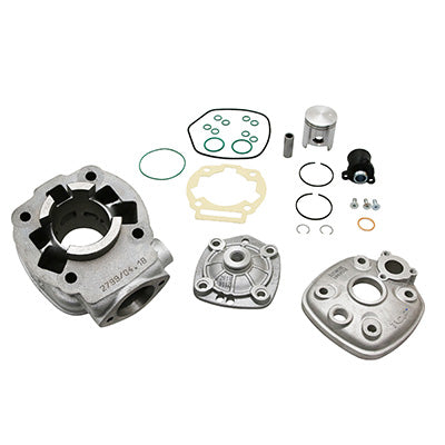 HAUT MOTEUR 50 A BOITE TOP PERF FONTE POUR DERBI 50 SENDA 1996+2005, GPR-GILERA 50 SMT 2000+2005, RCR (MOTEUR DERBI EURO 2 - EBS050 - DIAM 39,88 mm)