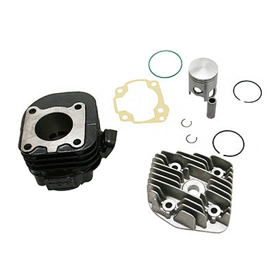 HOGE SCOOT TOP PERF GIETIJZEREN MOTOR VOOR MBK 50 OVETTO 2T-YAMAHA 50 NEOS 2T (ZUIGERAS 12 mm)