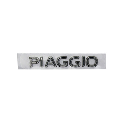 AUTOCOLLANT-STICKER-DECOR "PIAGGIO" CENTRAL SUR AILE ARRIERE ORIGINE PIAGGIO 50 ZIP 4T 2018+ E4  -2H002014-