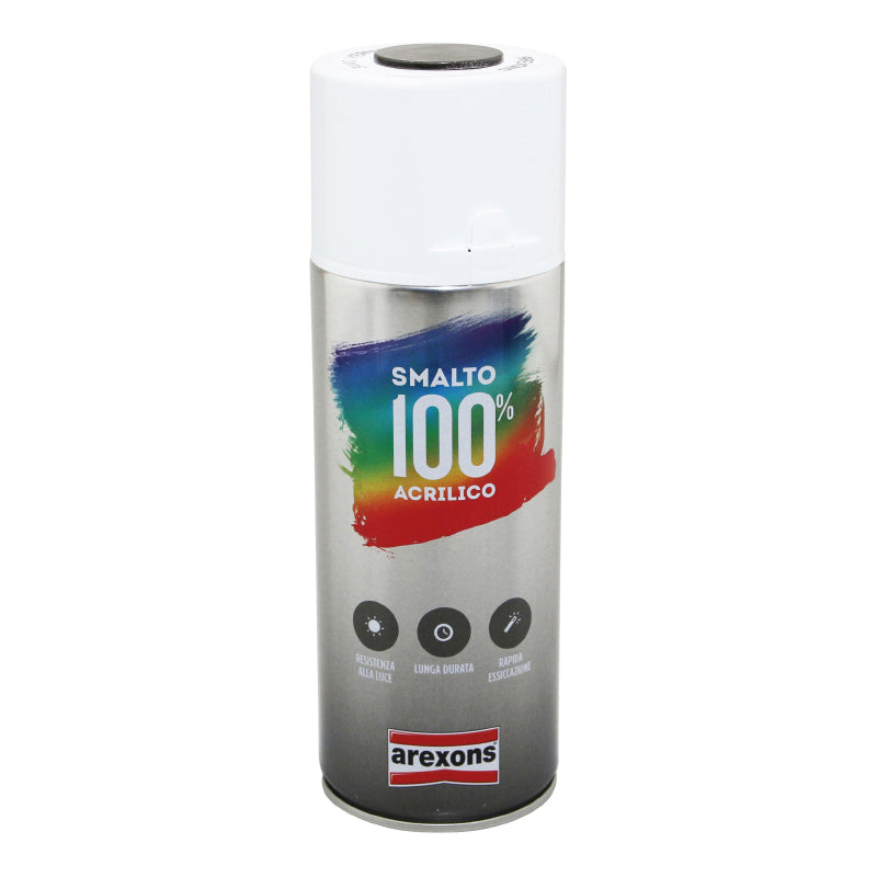 BOMBE DE PEINTURE AREXONS ACRYLIQUE 100 VERNIS FUME-TRANSPARENT NOIR AEROSOL 400 ml (3440)