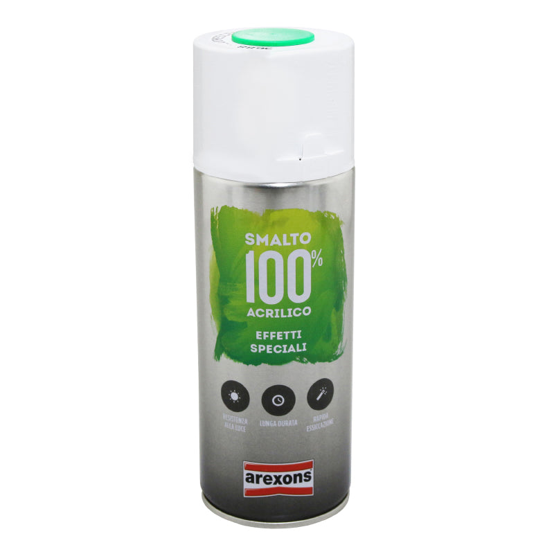 BOMBE DE PEINTURE AREXONS ACRYLIQUE 100 FLUO VERT AEROSOL 400 ml (3688)