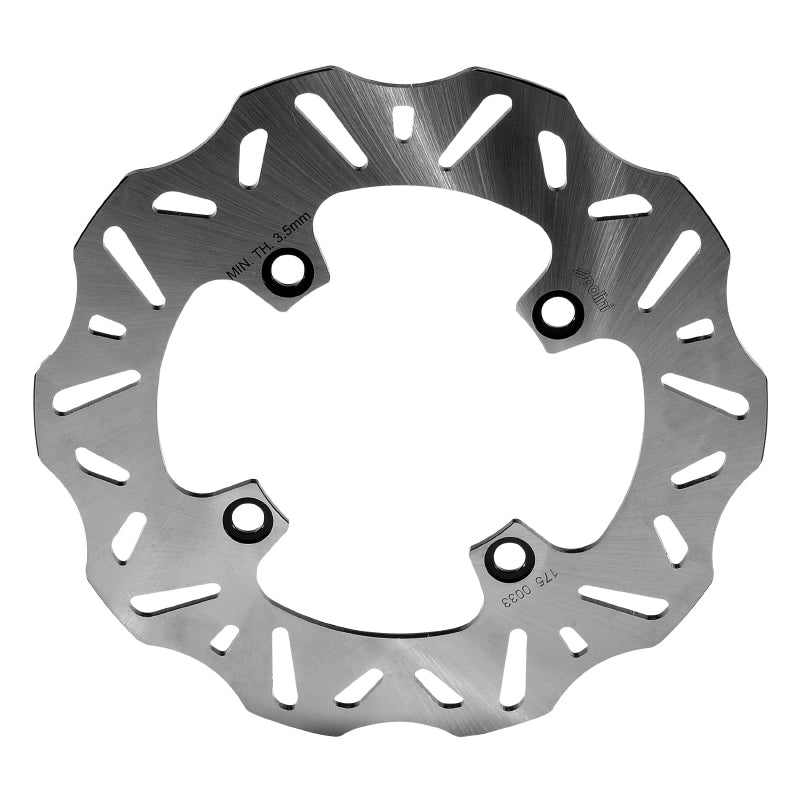 POLINI BRAKE DISC FOR HONDA 125 SH 2009+ AV, 125 PANTHEON 1998+2007 AV, 250 FORESIGHT - PEUGEOT 250 SV (EXT 240mm - INT 125mm - 4 HOLES) (175.0033)