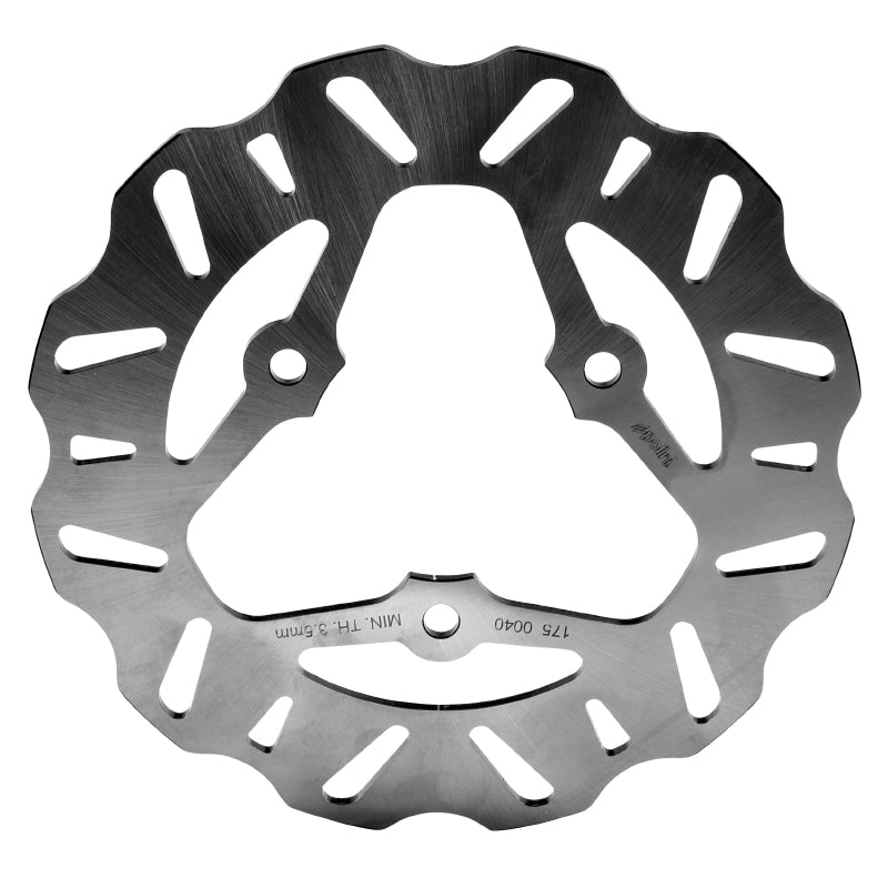 POLINI BRAKE DISC FOR PEUGEOT400 METROPOLIS 2014+ AV (EXT 200mm - INT 86mm - 3 HOLES) (175.0040)