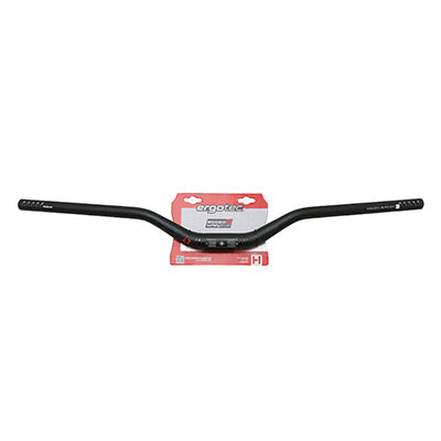 CINTRE VTT RELEVE ERGOTEC RISER BAR ALU NOIR DIAM 31,8mm L 780mm  RELEVE 50mm (HOMOLOGUE NIVEAU 6)