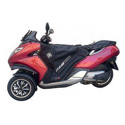 TUCANO BEENBESCHERMSCHORT VOOR PEUGEOT 400 METROPOLIS 2014+ (R173PRO-X) (TERMOSCUD PRO 4 SEIZOEN) (SGAS ANTI-FLOATING SYSTEEM)