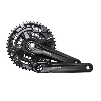 PEDALIER VTT SHIMANO  9V. MT210 170mm 44-32-22  INTEGRE