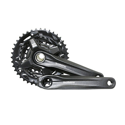 PEDALIER VTT SHIMANO  9V. MT210 170mm 40-30-22  INTEGRE