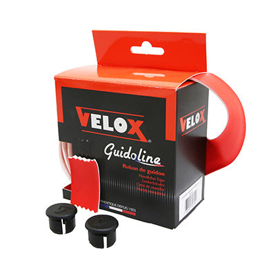 HANDLEBAR TAPE - VELOX HIGH GRIP MAXI COMFORT 3.5mm RED HANDLEBAR - HANDLEBAR TAPE