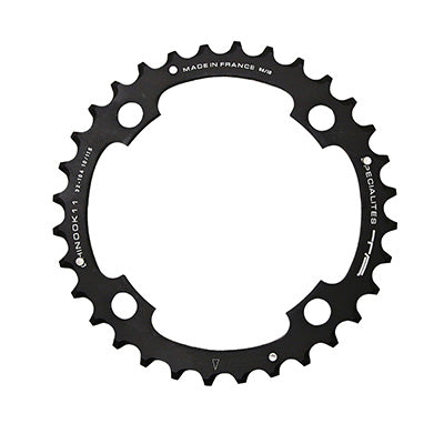 MTB KETTINGBLAD 4BRA D.104 TA CHINOOK TRIPLE 44TTS ZWART ALU EXTERIEUR VOOR SHIMANO - SRAM - RACE FACE - FSA 10-11V.