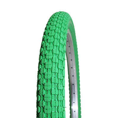 BMX BAND 20 x 1.95 KENDA GREEN STUDS TR (50-406)