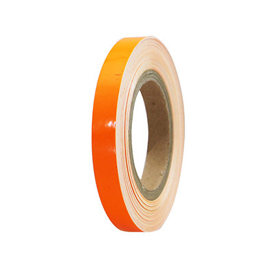 LISERET-AUTOCOLLANT-STICKER RIM REPLAY ORANGE FLUO 7mm 6M WITH APPLICATOR