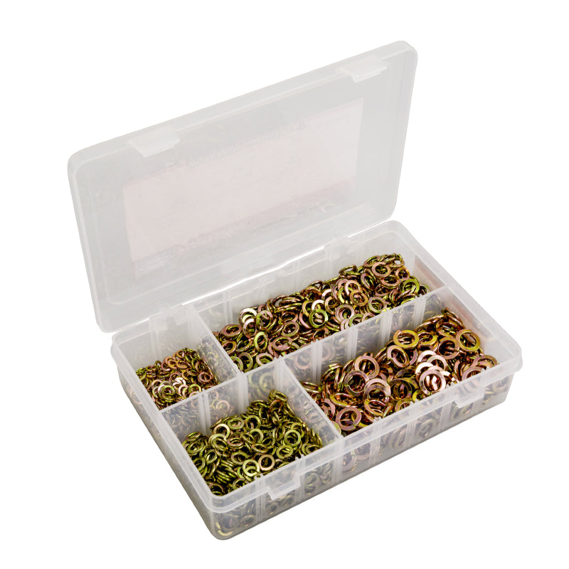 RONDELLE FENDUE DIAM 5 - 6 - 8 - 10mm  (ASSORTIMENT)  (BOITE DE 1200 PIECES)  -P2R-