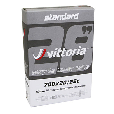 FIETSLUCHTBUIS 700 x 20-28 VITTORIA LITE PRESTA VENTIEL 60 mm (AFNEEMBARE SHELL)