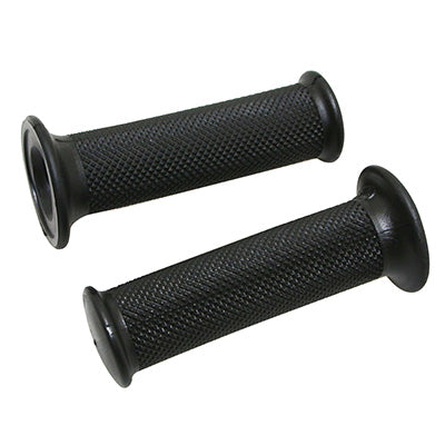 DOMINO SCOOT ON ROAD 1127 BLACK CLOSED END HANDLE COVER 115mm (PAIR)