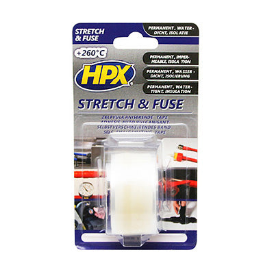 RUBAN ADHESIF HPX REPARATION DURITE SI2503 (RESISTANCE 8 BARS, -65°C A +260°C, A L'HUILE ET PRODUIT CHIMIQUE)