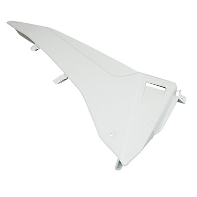 MAXISCOOTER LOWER BODY FAIRING ADAPTABLE YAMAHA 530 TMAX 2012+2014 GLOSS WHITE RIGHT -P2R-