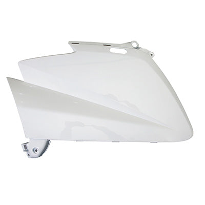 MAXISCOOTER FRONT FAIRING ADAPTABLE YAMAHA 530 TMAX 2012+2014 GLOSSY WHITE (LEFT PART) -P2R-